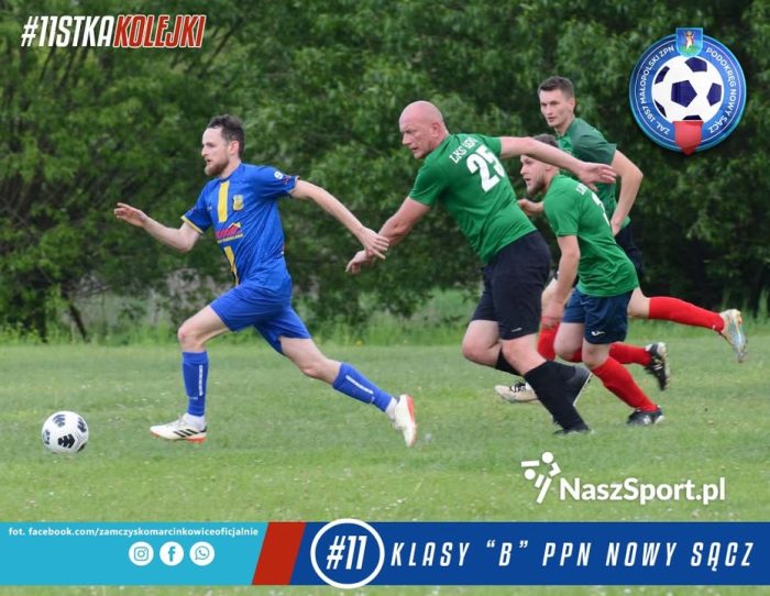 Zachęcamy do zapoznania się z 11stką XXII kolejki rozgrywek nowosądeckiej B klasy, którą przygotowaliśmy wspólnie z Naszsport ⬇️⬇️⬇️