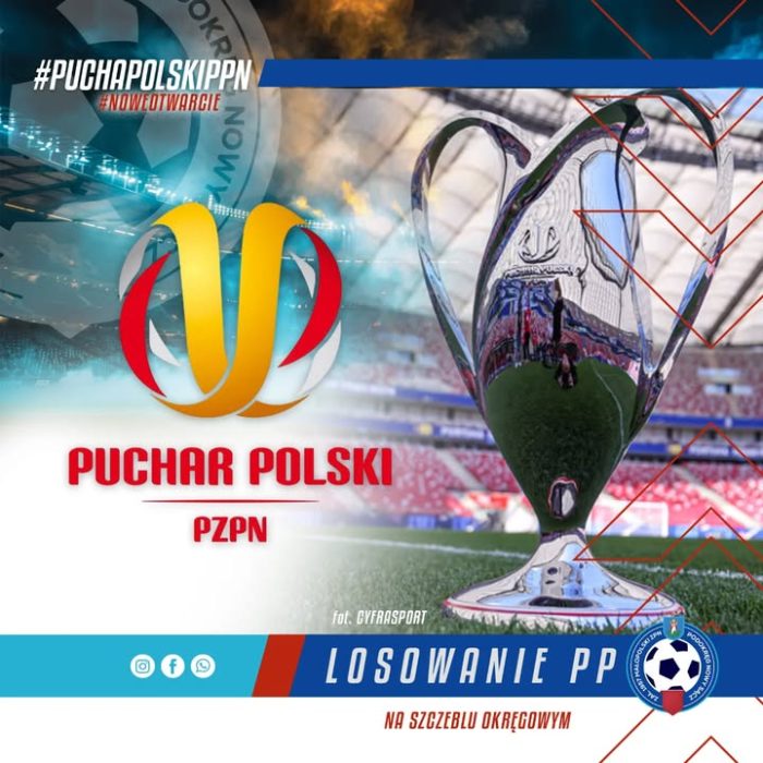 W dniu dzisiejszym o godzinie 15:00 w siedzibie Podokręgu odbędzie się losowanie Pucharu Polski na szczeblu okręgowym 💪🔝👌

Video z losowania już jutro na naszym profilu 🔜🔜🔜